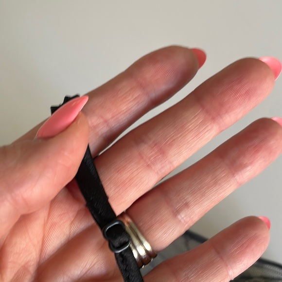 L Victoria’s Secret Black Camisole with Lace - Picture 6 of 11